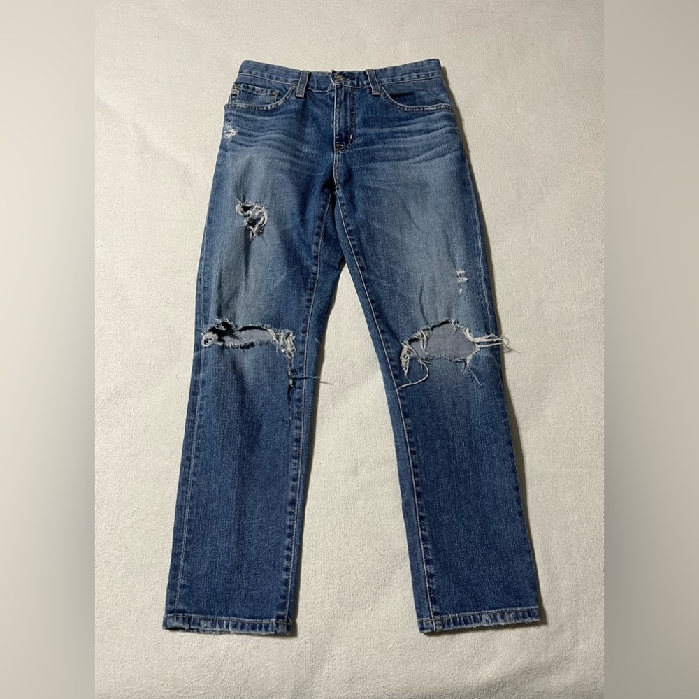 AG Adriano Goldschmied The Ex-Boyfriend Slim Slouchy Jeans Women's 26R (26x25.5)